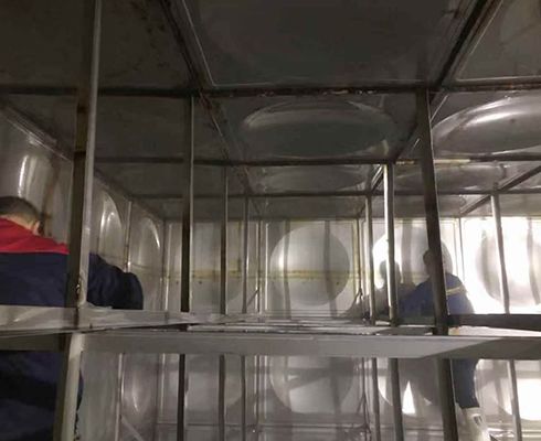 江寧某學(xué)校水箱清洗案例